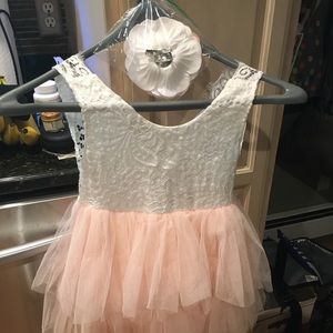 “The Alicia” Flower girl dress